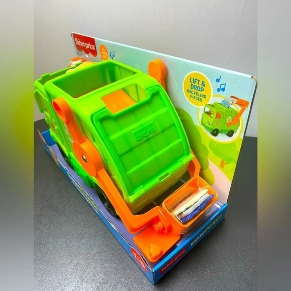 Fisher Price ~Little People Toy Food Truck  Figures Sounds Ages 1-5 (#8835)